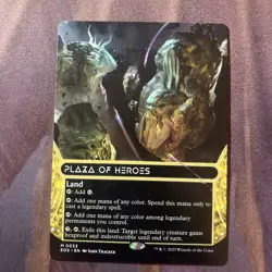 MTG / Plaza Of Heroes / EoE / Borderless - Extended Art - Image 1