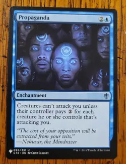 Propaganda x1 MTG Commander 2016 The List Mystery Magic Near Mint NM English - Image 1