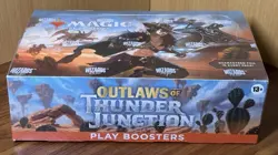 MTG Magic The Gathering Outlaws of Thunder Junction Play Booster Box Sealed OTJ - Image 1