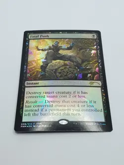 Fatal Push - FNM Promo - MTG - Foil Promo - Magic The Gathering - Image 2