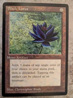 Magic The Gathering Oversized Black Lotus And Serra Angel - Image 2