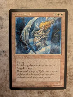 Magic The Gathering Oversized Black Lotus And Serra Angel - Image 4
