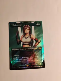 Tifa Lockhart (Borderless) (Surge Foil) Final Fantasy Foil - Image 1