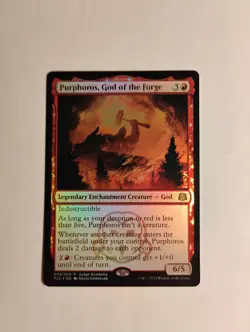 Purphoros God of the Forge Judge Promo Foil - Image 1