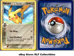 2006 Pokemon, EX Holon Phantoms, #79/110 Pikachu Delta Species, Common - Image 1