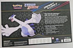 Pokemon TCG Crown Zenith Lugia V & Unown V Special Collection Box Sealed - Image 2