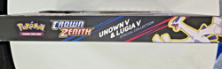 Pokemon TCG Crown Zenith Lugia V & Unown V Special Collection Box Sealed - Image 3