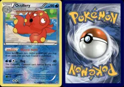 Pokemon Octillery Reverse Holo 33/162 BKT BREAKthrough NM - Image 1