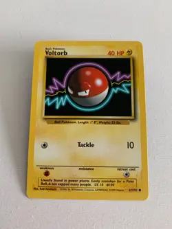 POKEMON VOLTORB BASE SET 67/102, WOTC. 1999. - Image 1