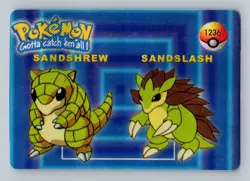 Pokemon Card - Sandshrew & Sandslash #1236 - Vending Machine - Holo - Image 1