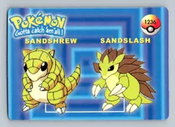 Pokemon Card - Sandshrew & Sandslash #1236 - Vending Machine - Holo - Image 2