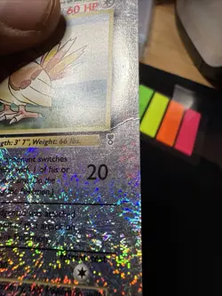 Pidgeotto 34/110 Reverse Holo Legendary Collection Pokemon Card - Image 5