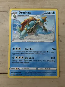 Pokemon TCG Drednaw SWSH047 Black Star Promo LP. Triple Pack Promo Card - Image 1