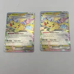 Pokemon TCG Pikachu ex Surging Sparks 057/191 Lot Of 2 - Image 1