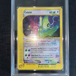 Pokemon ENG Crystal Celebi Regular Holo Skyridge 145/144 No Celebi Charizard - Image 3