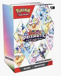 Pokemon TCG Prismatic Evolutions Booster Bundle Box English - Image 1