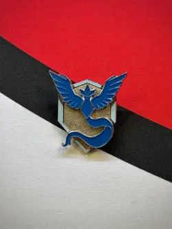 Team Mystic Articuno Blue Enamel Pin Pokemon GO Collection 2022 - Image 1