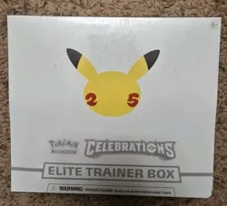 Pokemon TCG: 25th Anniversary Celebrations Elite Trainer Box (2021) Small Tears - Image 1