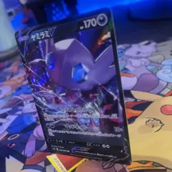 Pokemon TCG Sableye V Sword & Shield Base Set 120/202 Holo Ultra Rare - Image 3
