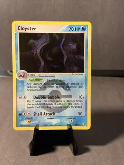Pokemon TCG Cloyster 20/112 Rare Reverse Holo EX Fire Red Leaf Green 2004 VTG LP - Image 1