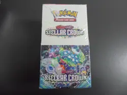 Pokemon TCG Stellar Crown Half Booster Box 18 Packs - Sealed - Image 1