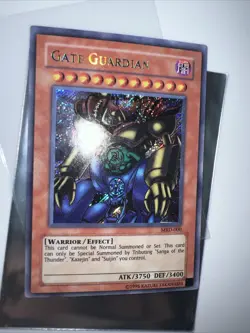 Yugioh Gate Guardian MRD-000 Secret Rare NM - Image 1