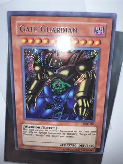 Yugioh Gate Guardian MRD-000 Secret Rare NM - Image 4