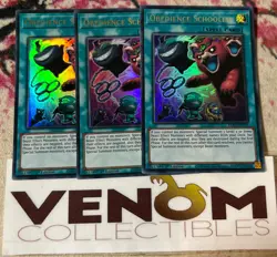 3x (M/NM) *EURO* Obedience Schooled BLAR-EN071 Ultra Rare 1st Edition YuGiOh - Image 1