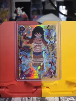 One Piece TCG Monkey.D.Luffy OP09-119 SEC Near Mint English - Image 1