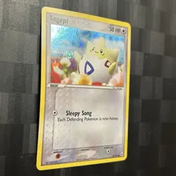 Pokemon Card - Togepi 78/101 Common Reverse Holo EX Hidden Legends - LP/MP - Image 3