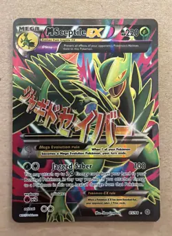 Pokemon Card M Sceptile EX 85/98 XY Ancient Origins Full Art Ultra Rare LP - Image 1