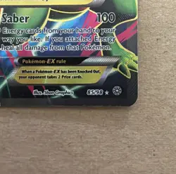 Pokemon Card M Sceptile EX 85/98 XY Ancient Origins Full Art Ultra Rare LP - Image 2