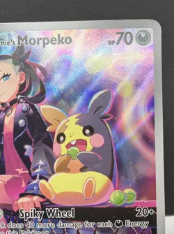 Marnie’s Morpeko 206 Sv: Scarlet & Violet Promo Cards Holo Black Star Promo NM - Image 2