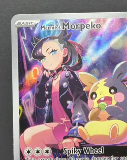Marnie’s Morpeko 206 Sv: Scarlet & Violet Promo Cards Holo Black Star Promo NM - Image 3