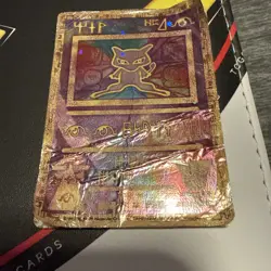 Pokemon TCG Ancient Mew Holo Promo Card Collectible Horrible Condition Makeoffer - Image 1