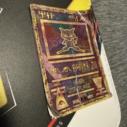 Pokemon TCG Ancient Mew Holo Promo Card Collectible Horrible Condition Makeoffer - Image 2