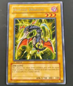 Yu-Gi-Oh! Hunter Dragon Rare Card 1st Edition TAEV-EN004 LP - Image 1