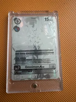 Digimon Card Game Omnimon Ace BT17-078 SR Secret Crisis Edition - Image 1