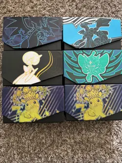 Bulk Pokemon Cards Holos Uncommon Commons In Empty Etb Cases Lot of 6 - Image 1
