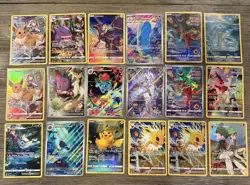 Pokemon TCG: Art Rare Lot of 18 Cards English And Japanese - Pack Fresh/NM - Image 1