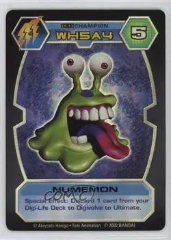 2002 Digimon - D-Tector Card Game Expansion Set Unlimited Numeron #DT-13 - Image 1