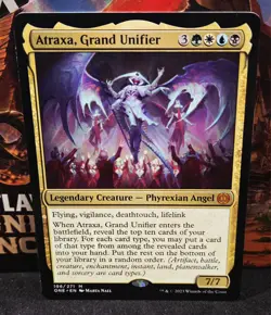 magic the gathering - Atraxa, Grand Unifier - Legendary Creature - Phyrexian - Image 1