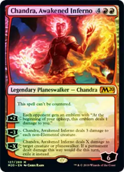 Chandra, Awakened Inferno - Foil - Promo Pack NM, English MTG Promo Pack: Core S - Image 1