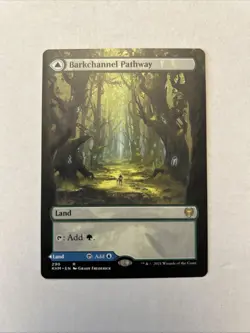 Barkchannel Pathway (Borderless) Kaldheim Regular - Image 1