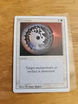 Disenchant - Revised - MTG Magic - Common - White Instant - Image 1
