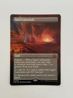 Ugin's Labyrinth (Borderless) Modern Horizons 3 Regular NM Free Ship - Image 1