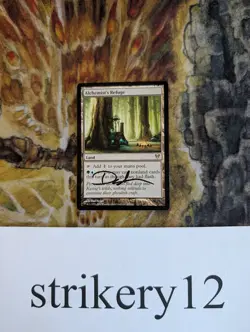 1x Alchemist's Refuge - AVR - Signed by Dan Scott - MTG - Image 1