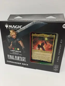 MTG Final Fantasy VII Commander Deck ~ Limit Break NIB W/ COLLECTOR BOOSTER PACK - Image 2