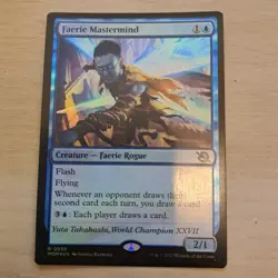MTG Faerie Mastermind FOIL - Image 1