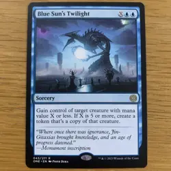 MTG - Blue Sun's Twilight - Phyrexia: All Will Be One - Near Mint - Rare - Image 1